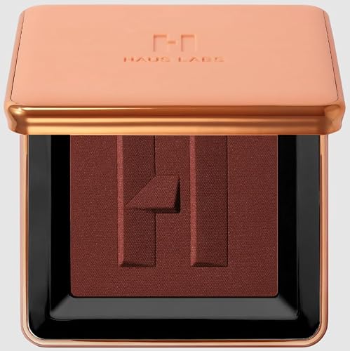 HAUS LABS BY LADY GAGA Power Sculpt Velvet Powder Bronzer - Redwood Medium Deep Beauty & Personal Care HAUS LABS BY LADY GAGA