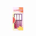 NICKA K NEW YORK Summer Splash Fruity Lip Gloss Set - Watermelon, Blueberry & Peach - Hydrating, Non-Sticky, Long-Lasting Shine (MLGFR2 Summer Splash) Beauty & Personal Care NICKA K NEW YORK
