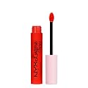 NYX PROFESSIONAL MAKEUP Lip Lingerie XXL Matte Liquid Lipstick - On Fuego (Fire Red) Beauty & Personal Care NYX PROFESSIONAL MAKEUP