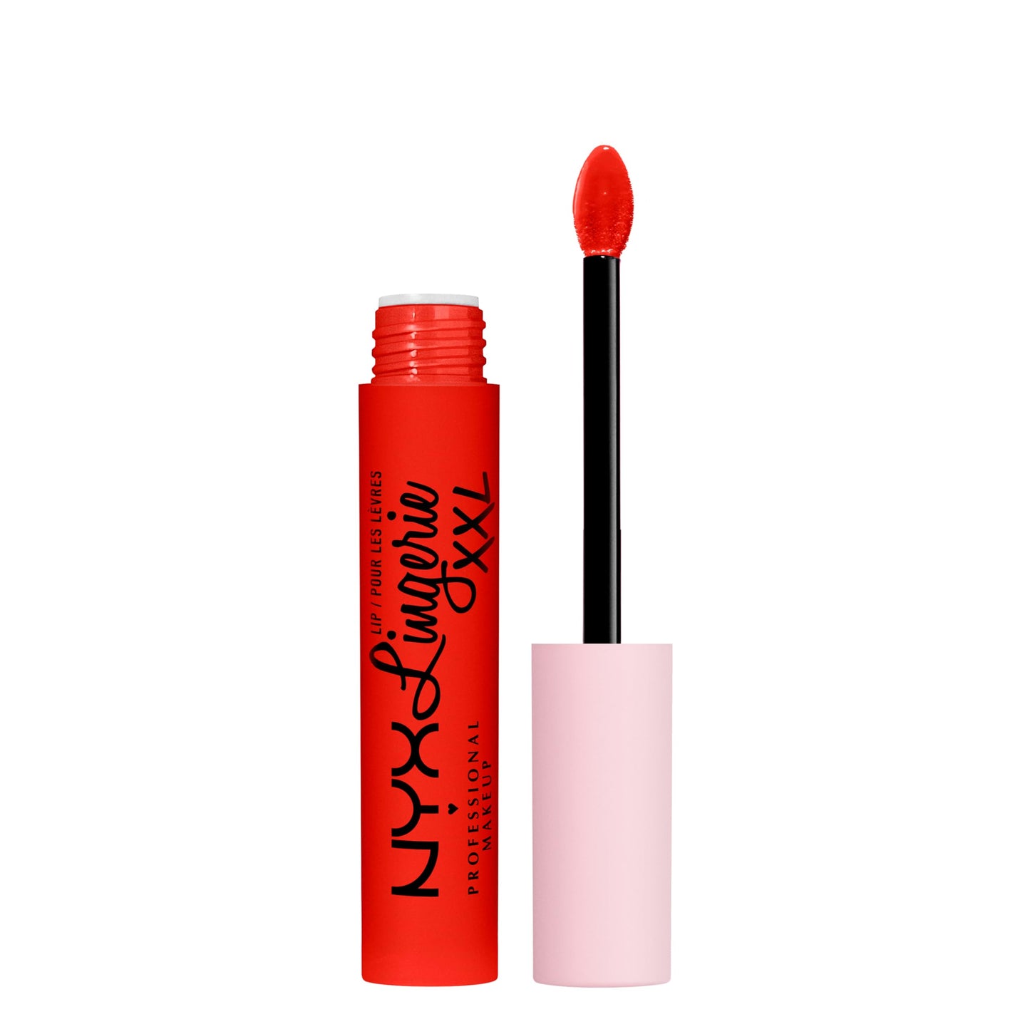 NYX PROFESSIONAL MAKEUP Lip Lingerie XXL Matte Liquid Lipstick - On Fuego (Fire Red) Beauty & Personal Care NYX PROFESSIONAL MAKEUP