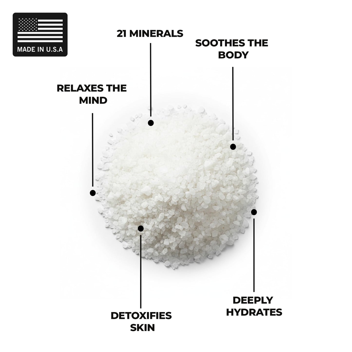 Dead Sea Soothing Bath Salt Soak with 21 Minerals - Relaxing, Detoxifying, and Nourishing for Skin - 14oz, Infused with Essential Oils - Rejuvenate Beauty and Personal Care INNATUS