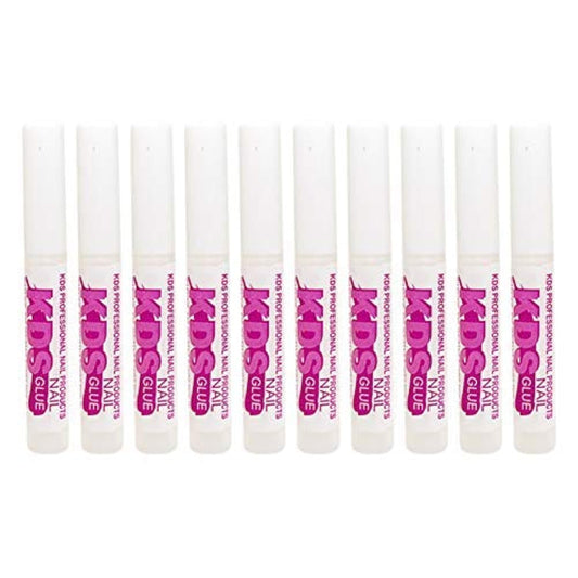 10 pcs KDS Nail Tip Glue - Adhesive Super Bond for Acrylic Nails Tips - 0.07 oz for Each Glue Beauty & Personal Care lofuanna