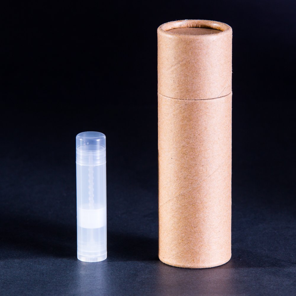 KJ's Krafts 3 OZ Kraft Paperboard Lip Balm Tubes (50, Eco-friendly) Beauty and Personal Care KJ's Krafts