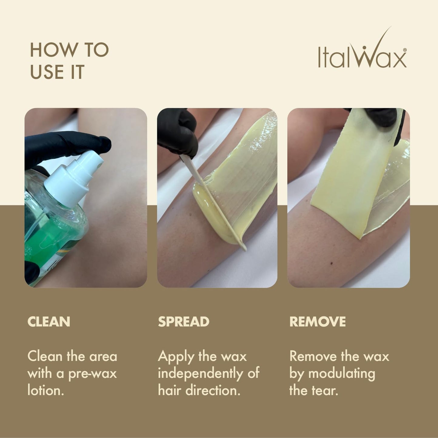 Italwax Classic Line White Chocolate Hard Wax Beads 2.2 lb (1 kg) - Long Setting Stripless Wax with Delicate Vanilla Fragrance for Large Areas & Easy Beauty and Personal Care Italwax