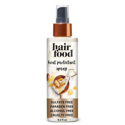 Hair Food Coconut & Argan Oil Heat Protectant Leave-In Spray for All Hair Types, 450°F Heat Protection, Sulfate-Free, Paraben-Free, Dye-Free Beauty & Personal Care Hair Food