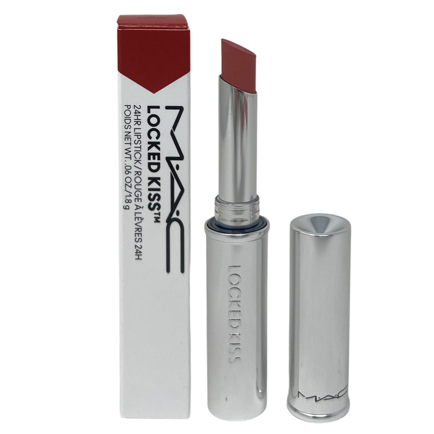 M·A·C Cosmetics Locked Kiss 24HR Lipstick - 61 Mischief (.06 oz / 1.8 g) Beauty & Personal Care MAC