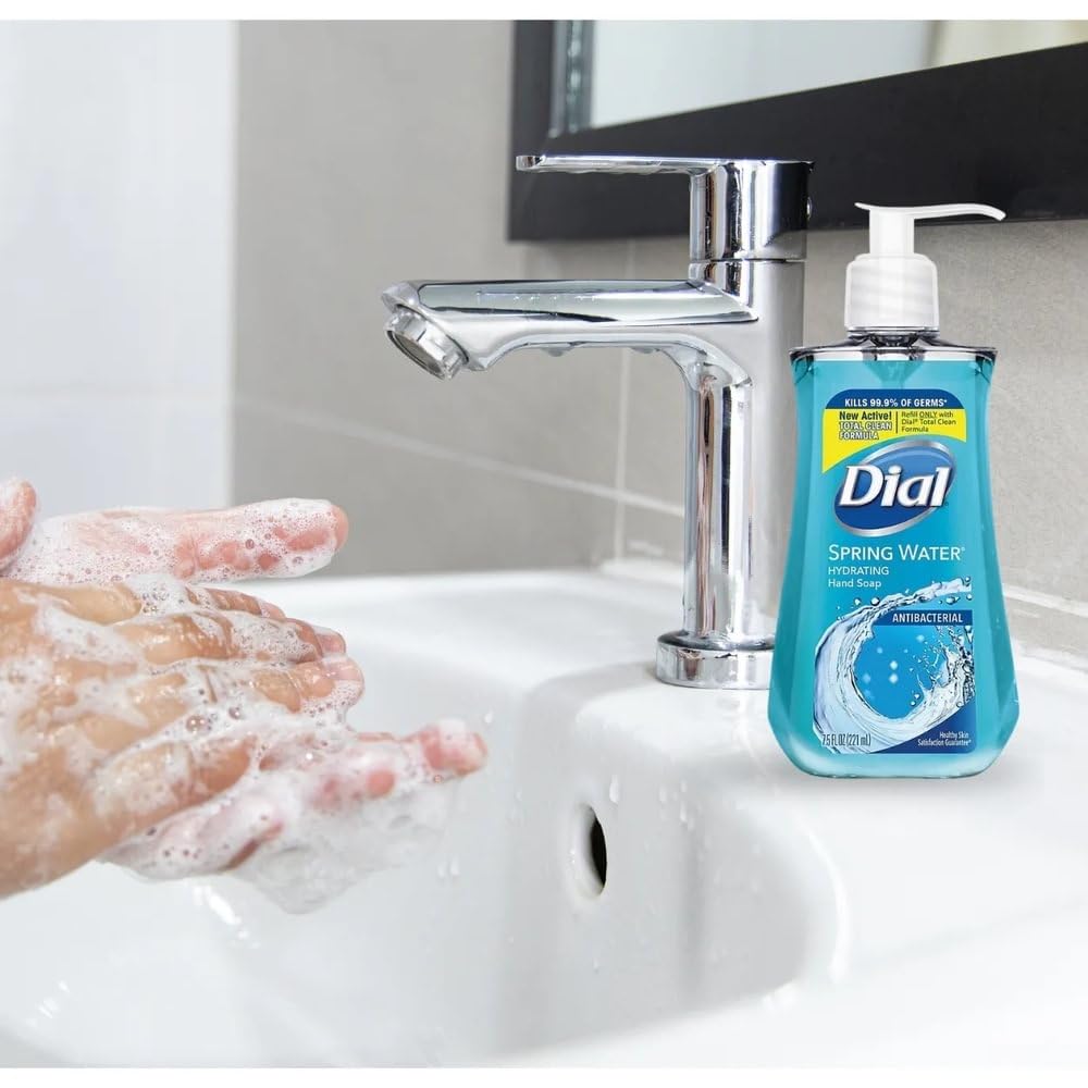 Dial Liquid Hand Soap, Spring Water, 7.5 Ounce (2 Pack) Beauty & Personal Care Dial