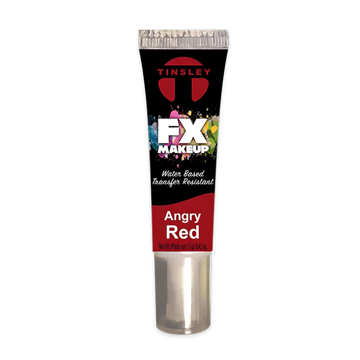 Tinsley Transfers FX Makeup - Face and Body Paint - Water-Based Cream - 7g / 0.24 oz Tube (Rotten Red) Beauty & Personal Care Tinsley Transfers
