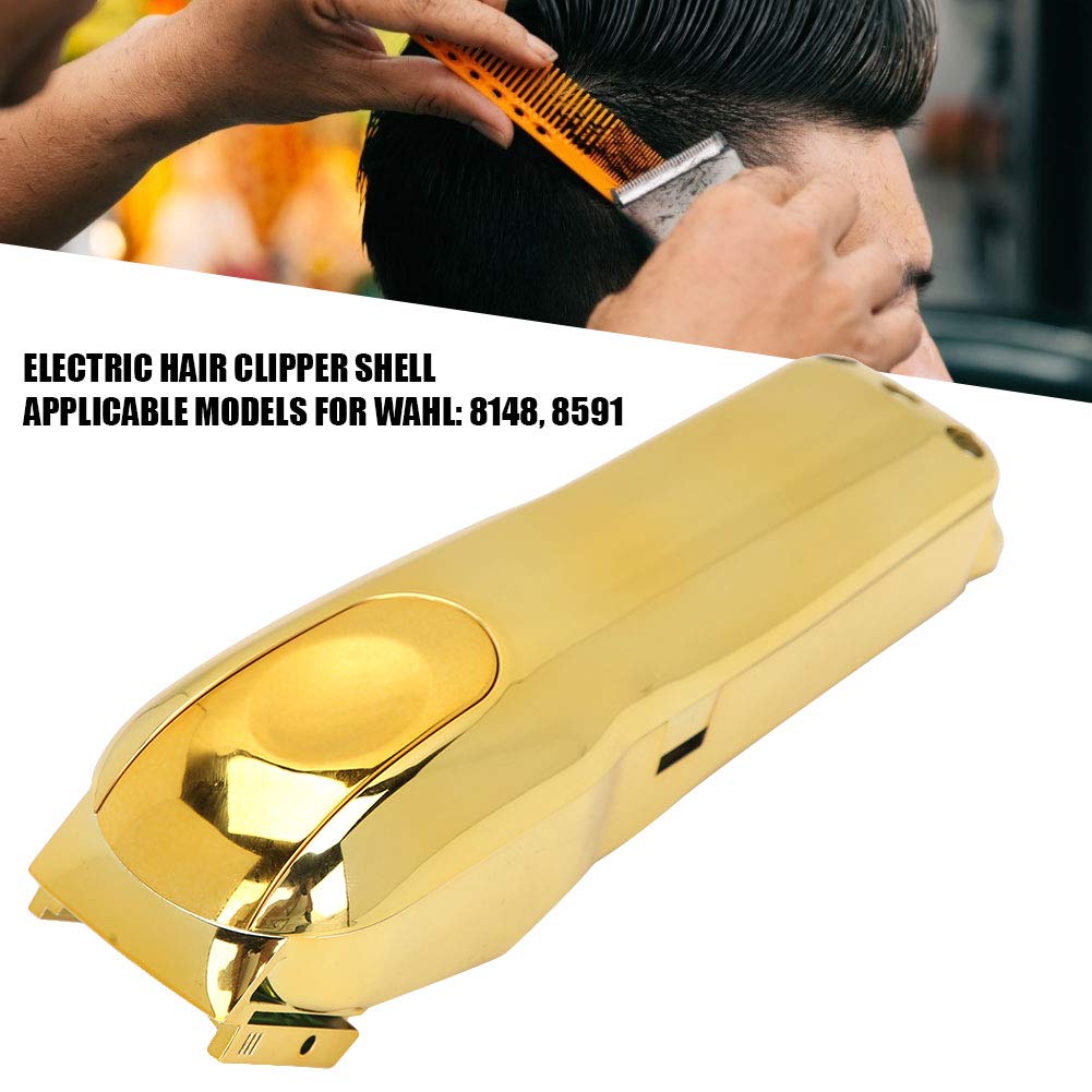 QANYEGN Hair Clipper Replacement Cover, DIY Clipper Protective Shell, Electric Hair Clipper Accessory for 8418, 8591Luxury (Gold) Beauty and Personal Care QANYEGN