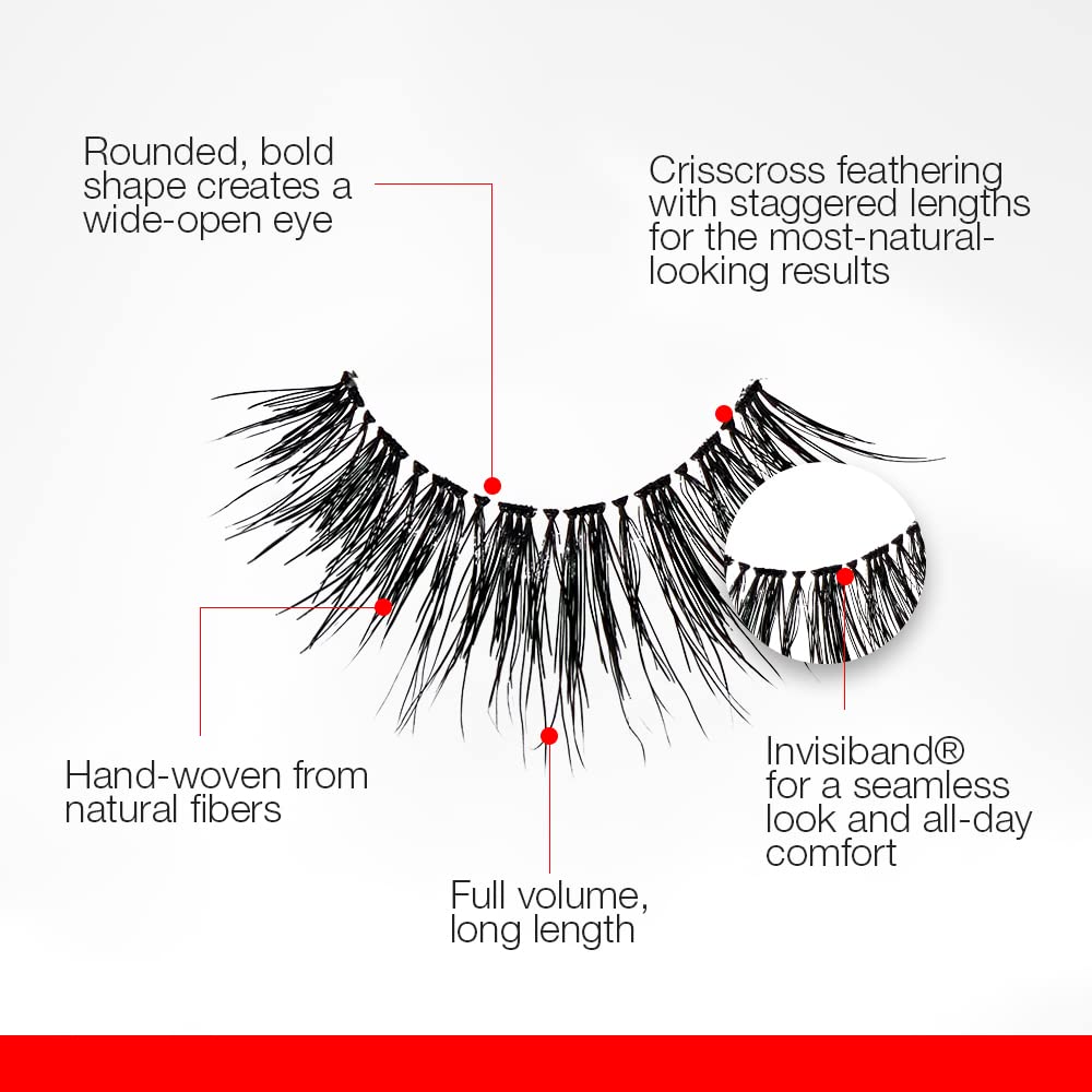 Ardell Wispies False Lashes 705 - Full Volume False Eyelashes, Long & Fluffy Lashes for Natural Look, 1 Pair Beauty & Personal Care Ardell