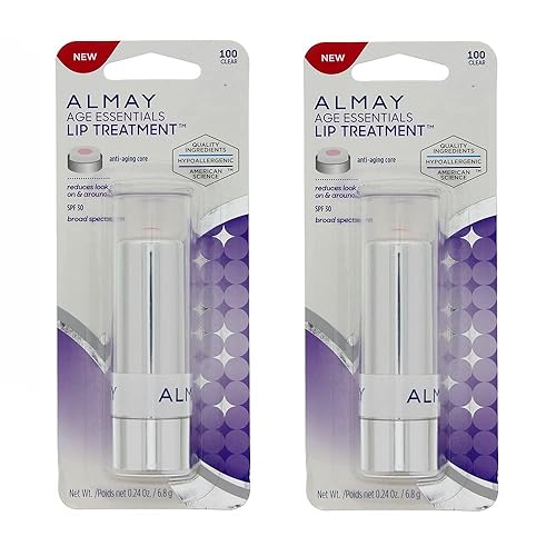 Almay A Pack of 2 Almay Age Essentials Lip Treatment, Clear 100 Beauty & Personal Care Almay