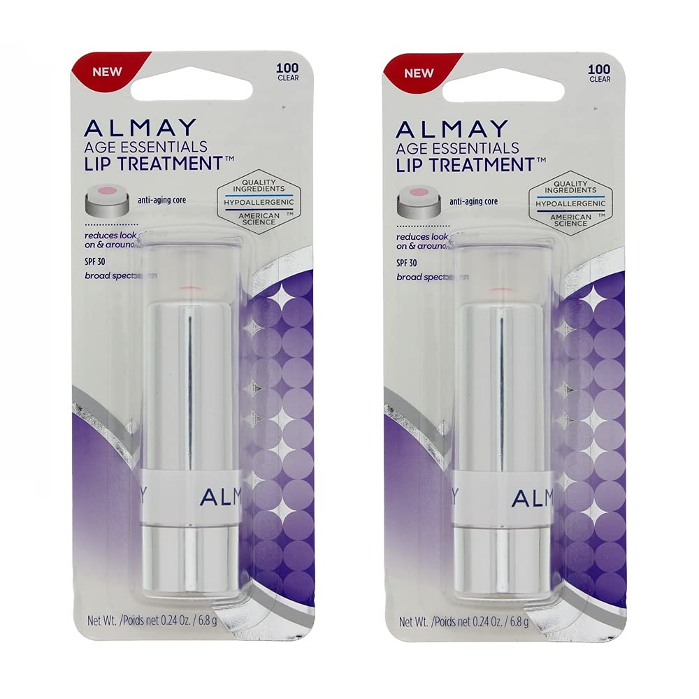 Almay A Pack of 2 Almay Age Essentials Lip Treatment, Clear 100 Beauty & Personal Care Almay