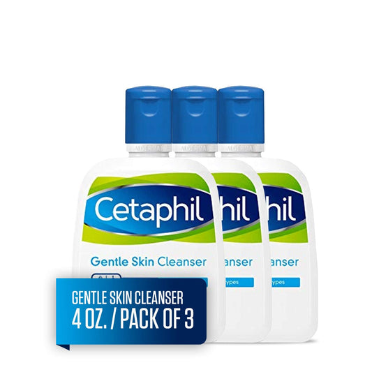 Cetaphil Gentle Skin Cleanser, 4 fl oz (Pack of 3) Beauty & Personal Care Cetaphil