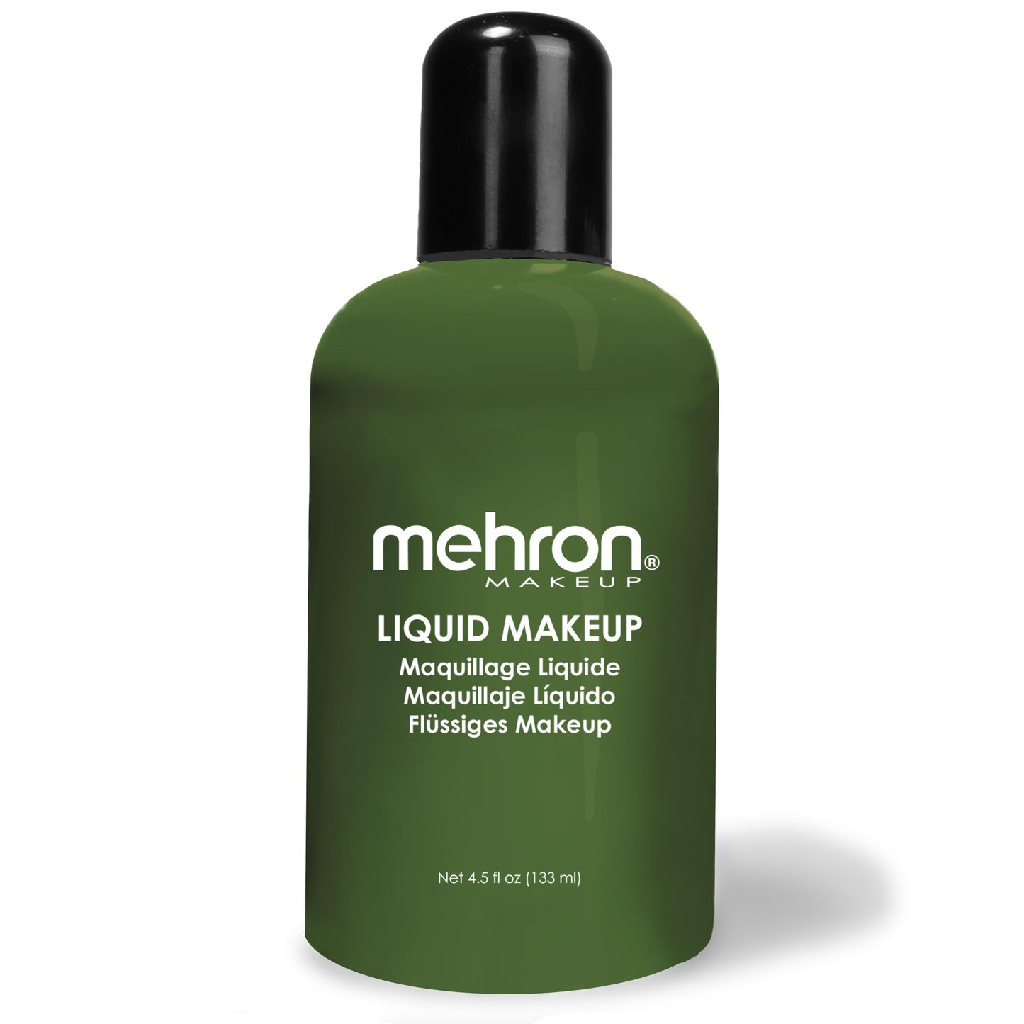 Mehron Makeup Liquid Makeup | Face Paint and Body Paint Perfect for Halloween, Cosplay I Air Brush Compatible 4.5 oz (133 ml) (GREEN) Beauty & Personal Care Mehron