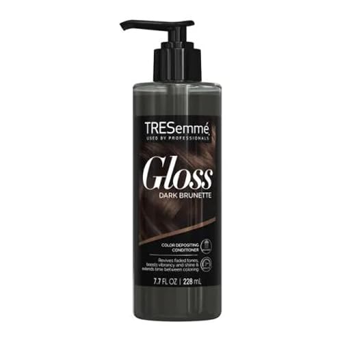 Tresemme Gloss Dark Brunette Provides 3-Minute Results in Shower Color Enhancing, 7.7 fl oz Beauty & Personal Care TRESemmé