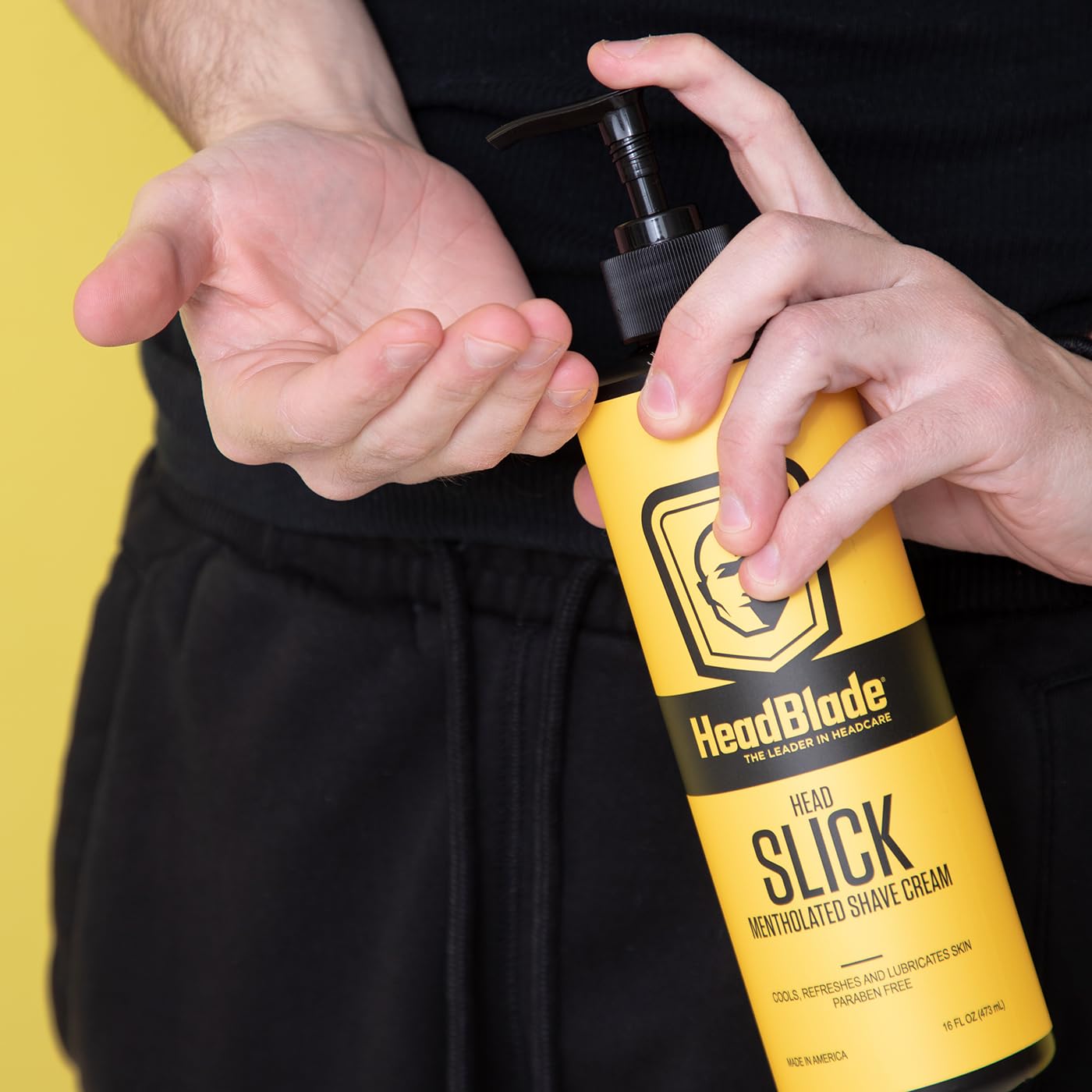 HeadBlade HeadSlick Shave Cream 8 oz for Smooth Headshaving for Bald Men, Helps with Irritation, Redness, & Razor Burn Beauty & Personal Care HeadBlade