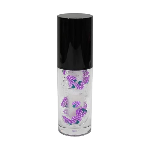 Ketiara Grapes Flavor Big Brush Wand Hydrating Non-sticky Premium Clear Lip Gloss Infused With Hyaluronic Acid Beauty & Personal Care Ketiara