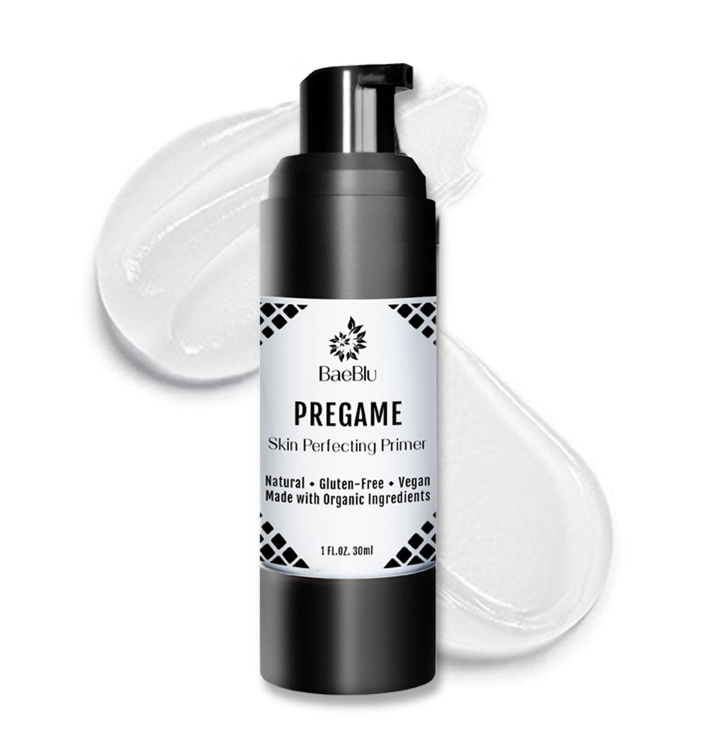 BaeBlu Organic Face Primer, Perfects Skin, Extends Makeup Wear Time, Silicone-Free, Gluten-Free Beauty & Personal Care BaeBlu
