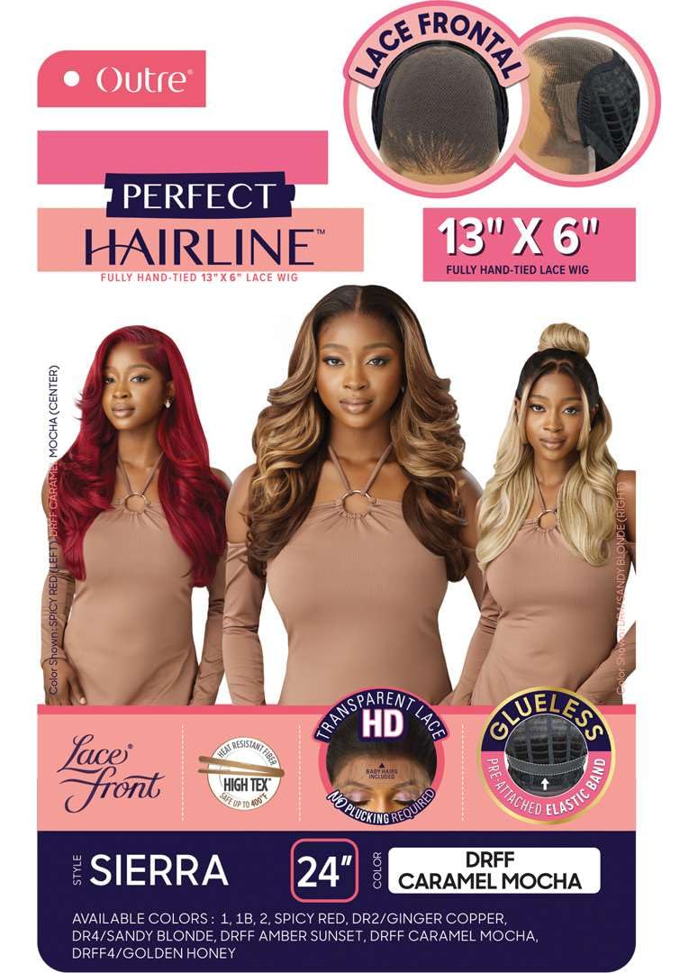 Outre Lace Front Wig - Perfect Hair Line 13X6 - Sierra (SPICY RED)