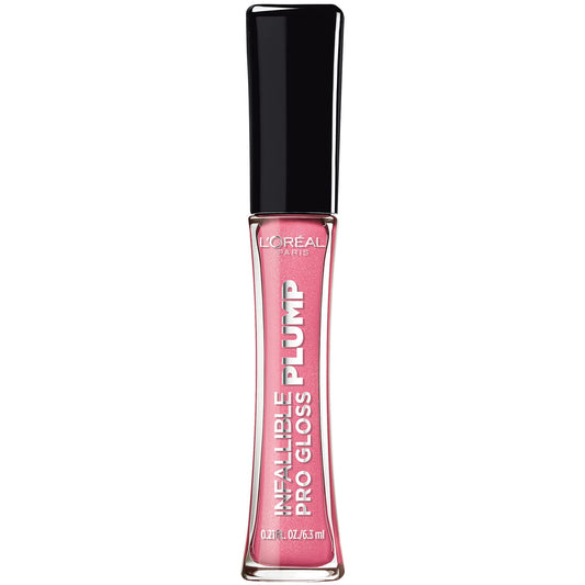 L'Oreal Paris Infallible Pro Gloss Plump Lip Gloss with Hyaluronic Acid, Long Lasting Plumping Shine, Lips Look Instantly Fuller Beauty & Personal Care L'Oreal Paris