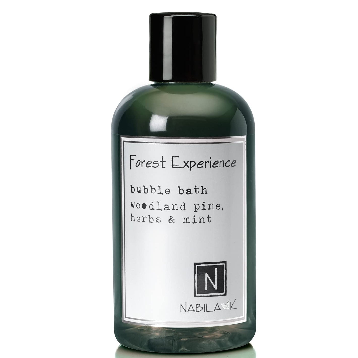 Nabila K Forest Experience Bubble Bath with Pine, Herbs & Mint - Natural & Organic, Sulfate-Free, Tear-Free - Luxury Aromatherapy Bath Soak Beauty and Personal Care Nabila K