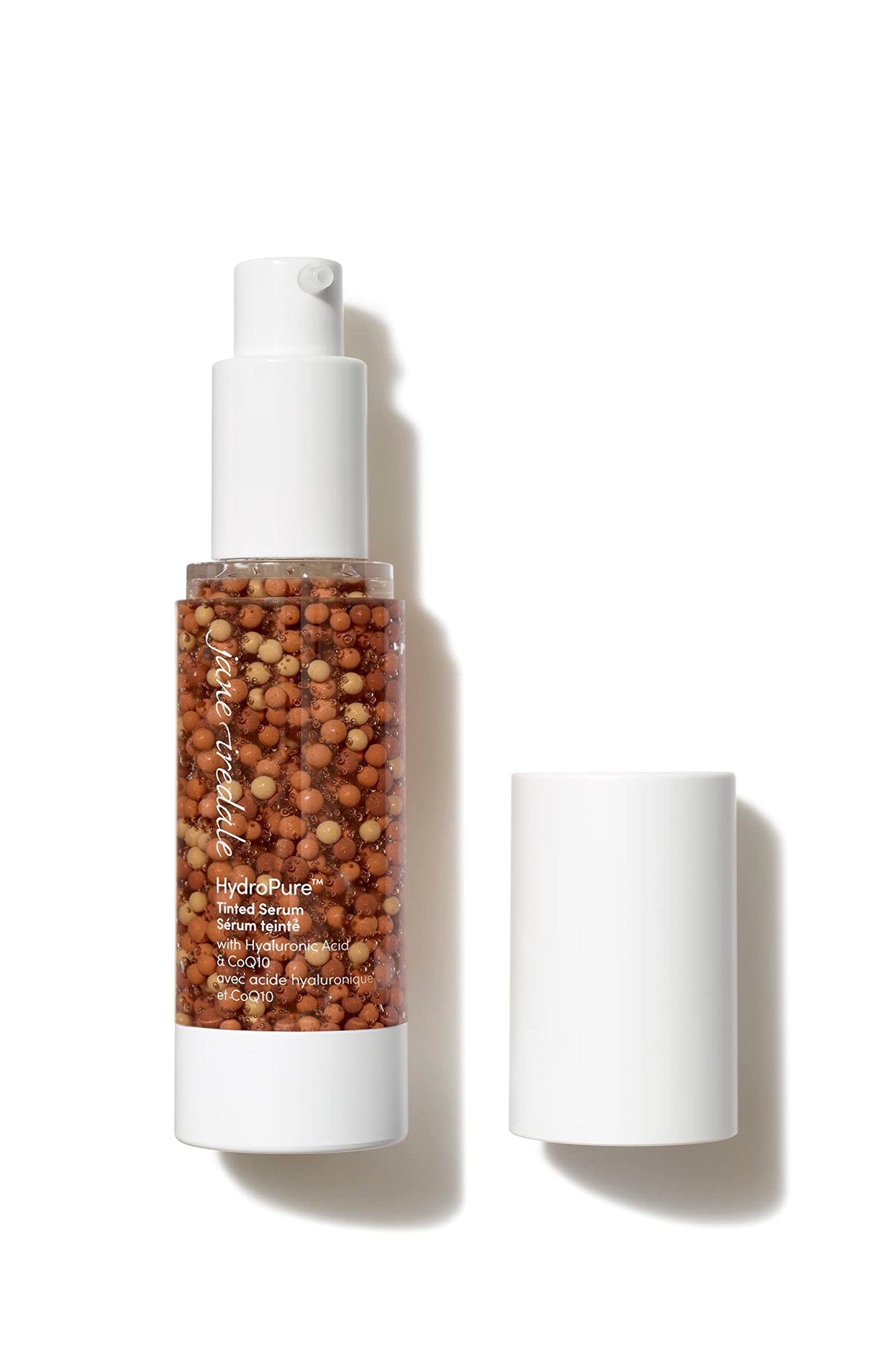 jane iredale HydroPure Tinted Serum, Hydrating, Sheer-Coverage Formula Helps Plump, Soothe, Blur Lines and Even Skin Tone with Hyaluronic Acid + CoQ10 Beauty & Personal Care jane iredale