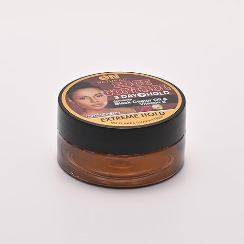 On Natural Edge Control Extreme Hold-Jamaican Black Castor Oil and Vitamin E 1oz (1oz) Beauty & Personal Care On Natural