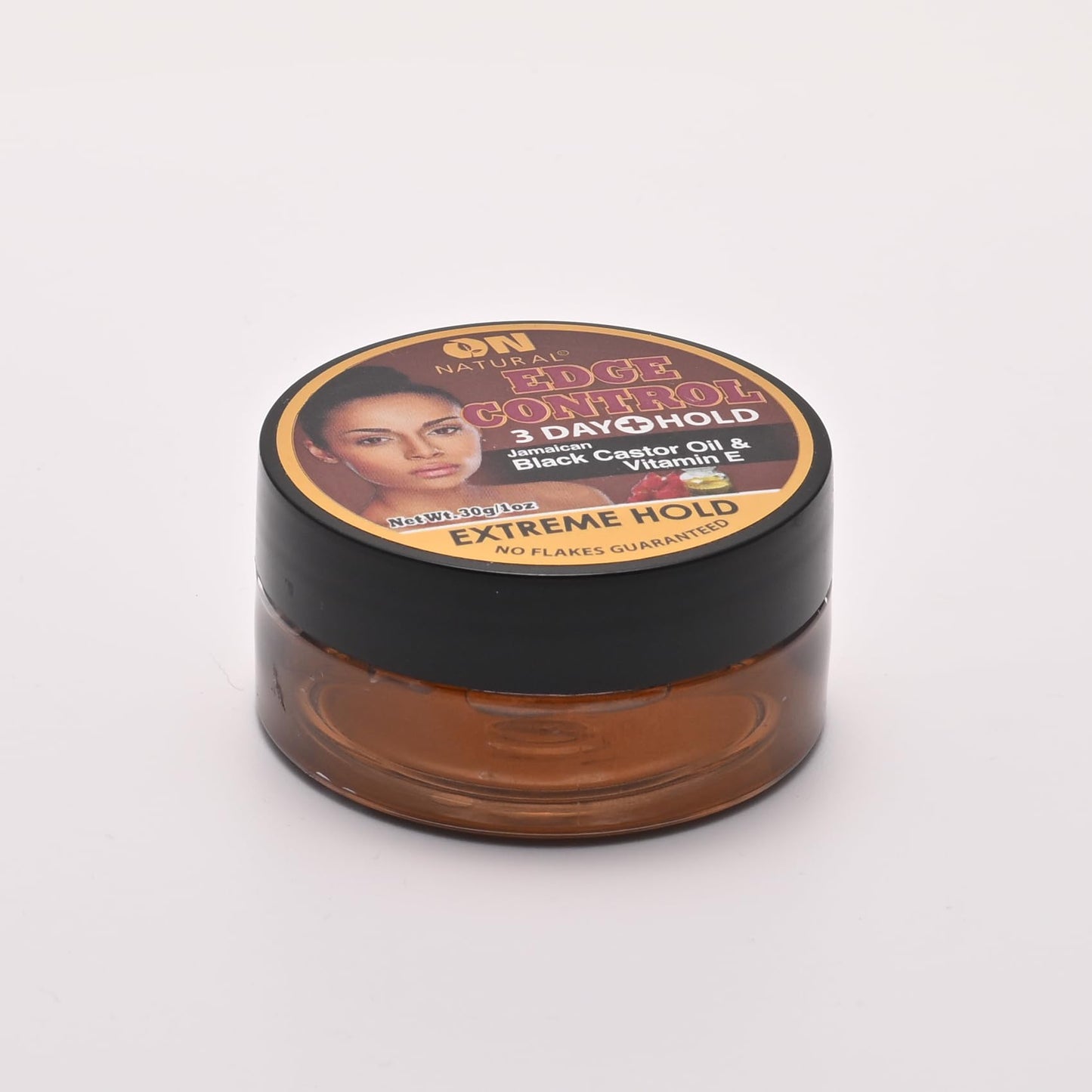 On Natural Edge Control Extreme Hold-Jamaican Black Castor Oil and Vitamin E 1oz (1oz) Beauty & Personal Care On Natural