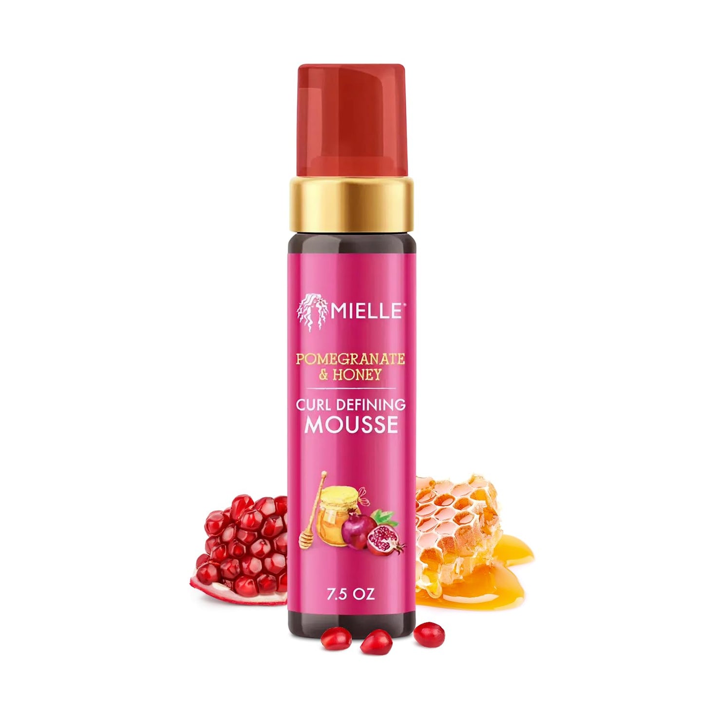 Pomegranate & Honey Curl Defining Mousse with Hold Beauty & Personal Care Mielle Organics