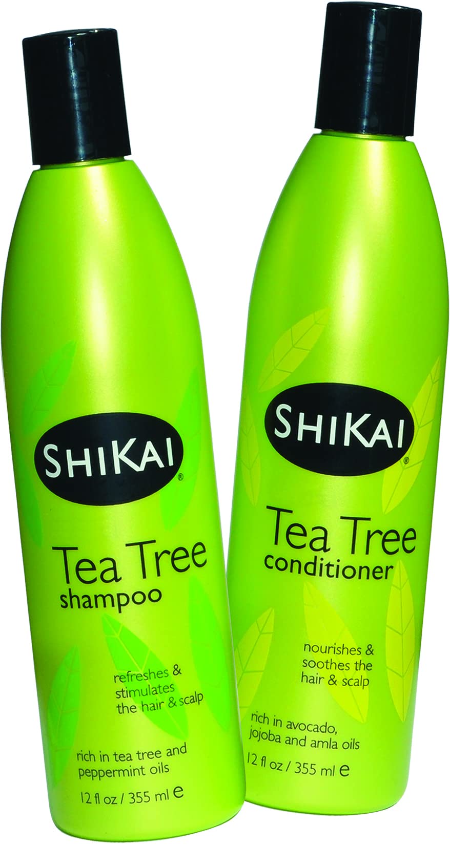 ShiKai Tea Tree Shampoo (12oz, Pack of 2) With Peppermint & Tea Tree | Refresh & Stimulate Your Scalp | Soap Free Alternative | Moisture for Daily Use Beauty & Personal Care ShiKai