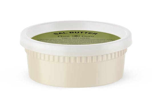 Plant Guru Raw Sal Seed Butter 8 oz. 100% Pure Natural Cold Pressed - Great for Skin, Body and Hair Moisturizer, DIY Creams, Balms, Lotions and Soap Beauty & Personal Care Plant Guru