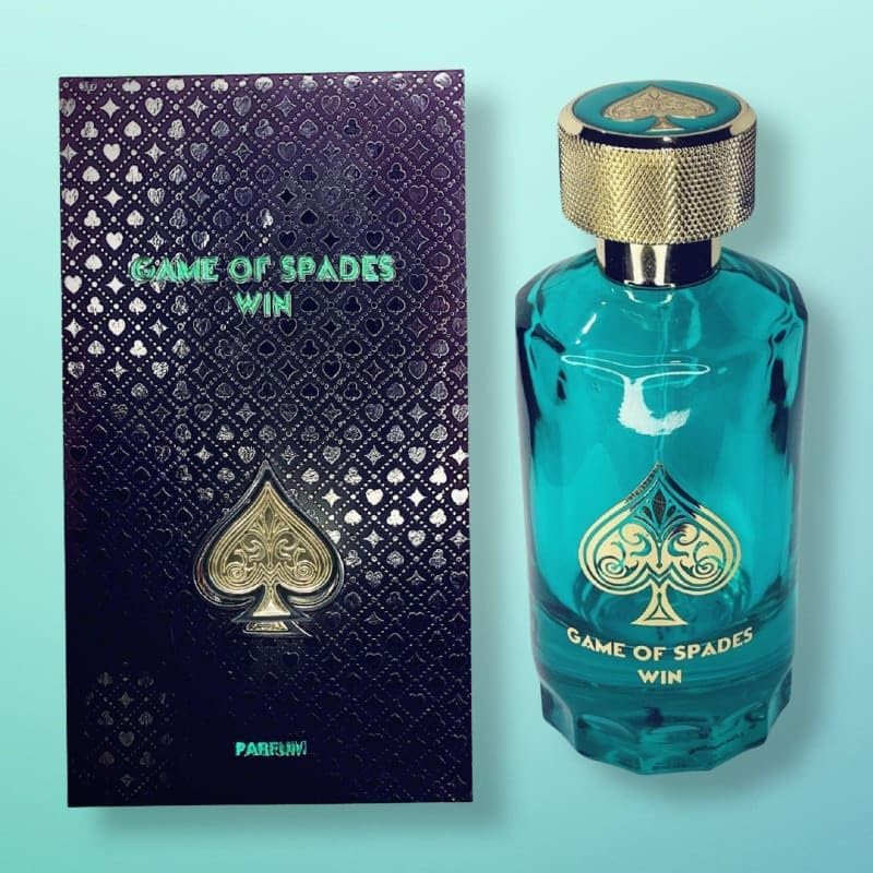 Jo Milano Game of Spades Win Parfum Spray | 3.4 oz (100ml) | Fresh, Floral, Musk, Sweet, Amber, Vanilla Scent | Long Lasting Fragrance for Men Beauty & Personal Care Jo Milano