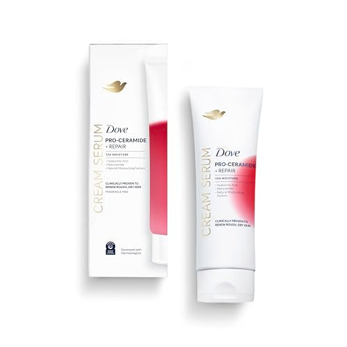 Dove Body Cream Serum Pro-Ceramide + Repair for Rough, Extremely Dry Skin, with Hyaluronic Acid, Niacinamide and Natural Moisturizing Factors Lotion Beauty & Personal Care Dove