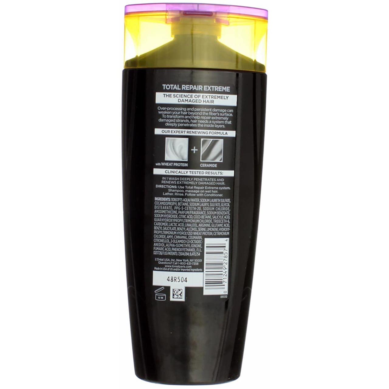 L'Oreal Advanced Haircare Total Repair Extreme Reconstructing Shampoo 12.60 oz (Pack of 6) Beauty & Personal Care L'Oreal Paris