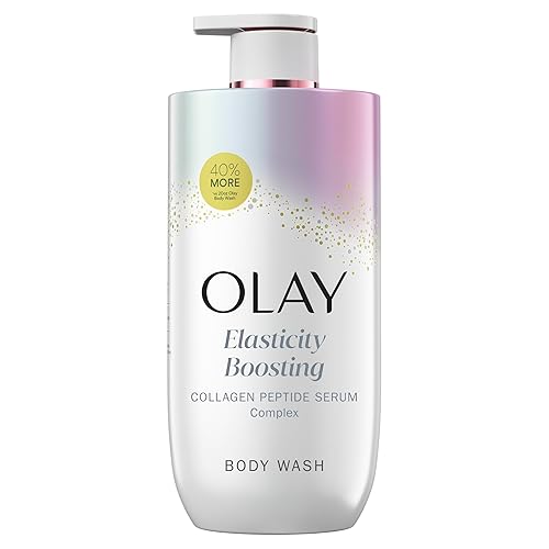 Olay Body Wash for Women, Elasticity Boosting, Collagen Peptide Serum Complex, Renews Moisture, Free of Parabens & Phthalates, Vitamin B3 Lameller Beauty & Personal Care Olay
