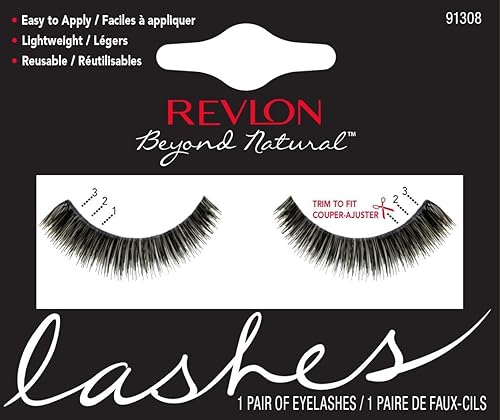 Revlon Single Pair Lashes, Number 91308 Beauty & Personal Care REVLON