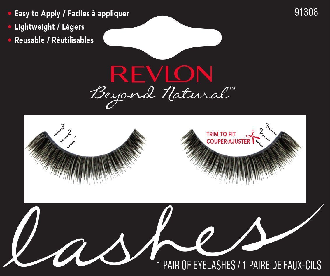 Revlon Single Pair Lashes, Number 91308 Beauty & Personal Care REVLON