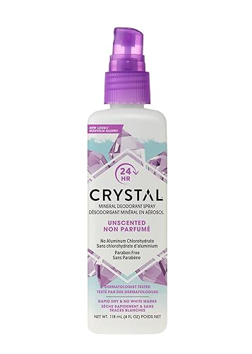 Crystal, Deodorant Spray, Pump, 4 oz Beauty & Personal Care Crystal Essence