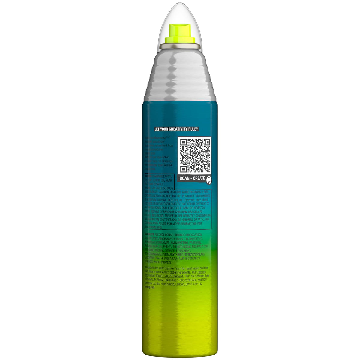 TIGI Bed Head Masterpiece Massive Shine Hairspray, 9.5 Ounce