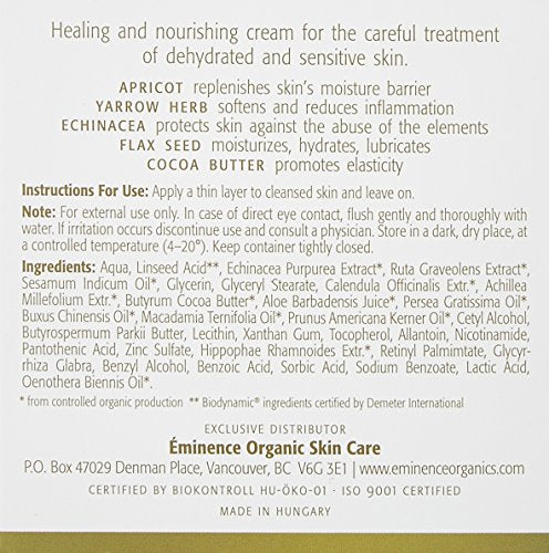 Eminence Organic Skincare. Apricot Calendula Nourishing Cream 1.0 oz. Beauty & Personal Care Eminence Organic Skincare