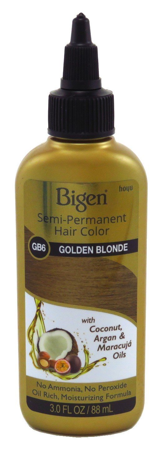 Bigen Semi-Permanent Haircolor #Gb6 Golden Blonde 3 Ounce (88ml) (2 Pack) Beauty & Personal Care Bigen
