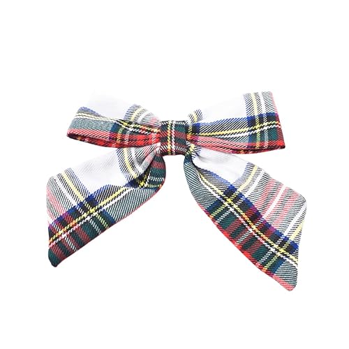 Bellefixe Christmas Bow Hair Clip | Women and Girls | Tartan Plaid Bow Clip (Nutcracker) Beauty & Personal Care Bellefixe