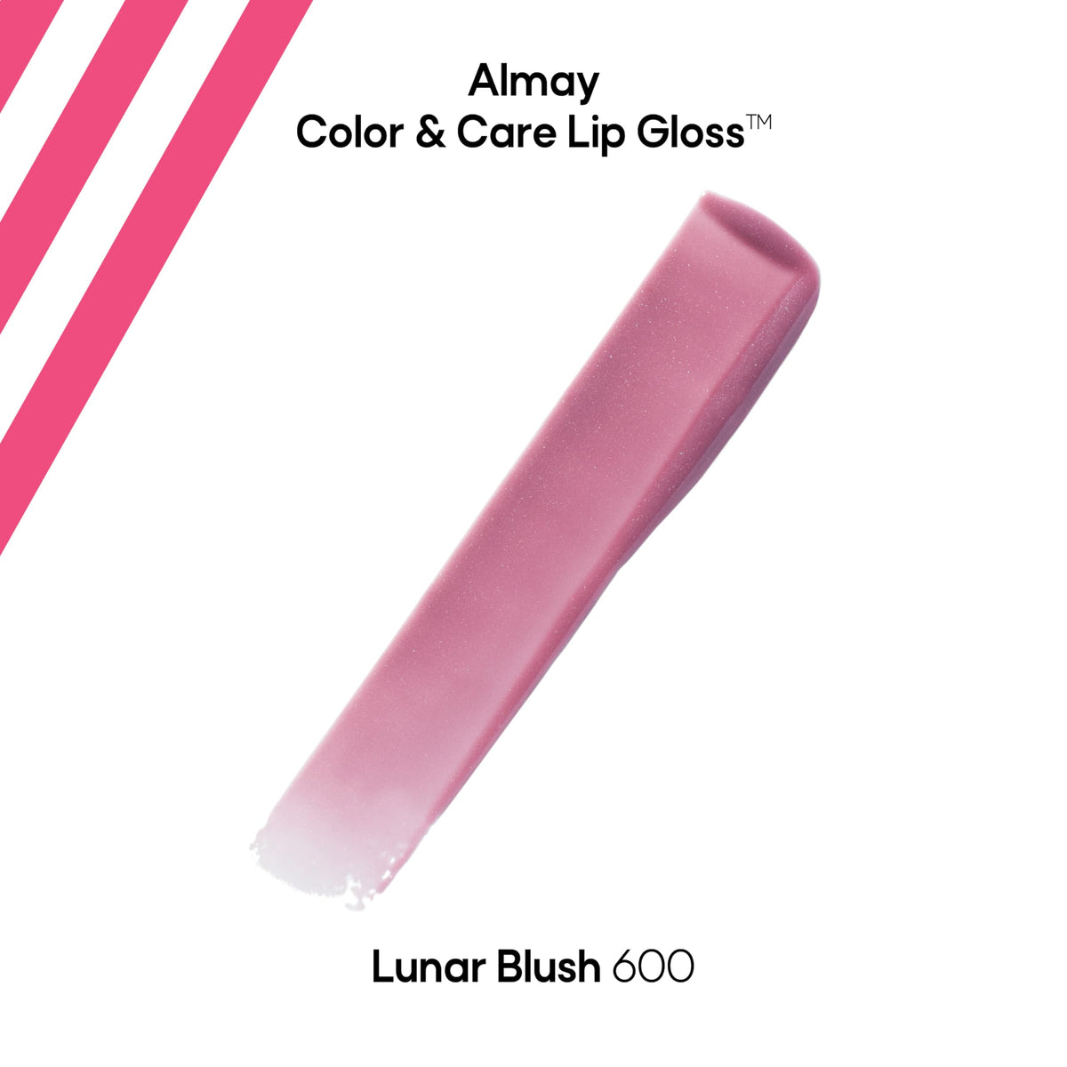 Almay Color & Care Hydrating Lip Gloss, Soft Natural Hues, Prebiotic Complex, Hyaluronic Filling-Sphere Technology, 600 Lunar Blush, 0.1 Fl Oz Beauty & Personal Care Almay
