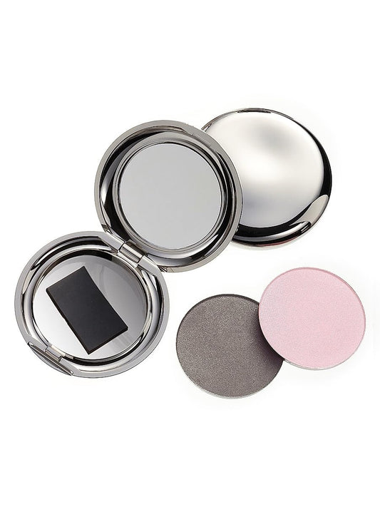 Chantecaille, The Pebble Refillable Eye Shade Compact, Silver Beauty & Personal Care Chantecaille