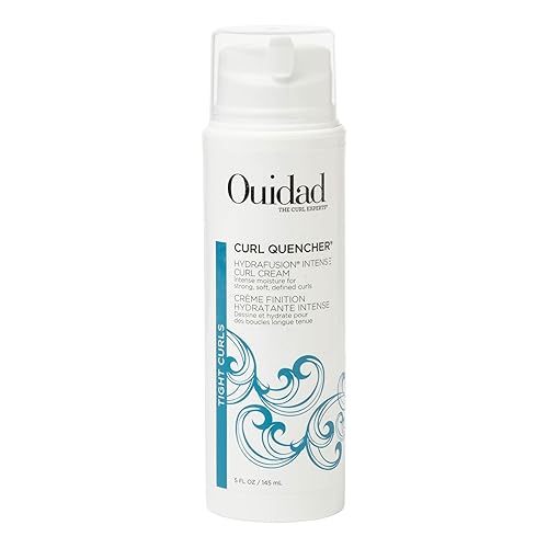 Ouidad Curl Quencher Hydrafusion Intense Curl Cream - 5 oz, Curl Defining Styler for Touchable Curls, Flexible Hold Frizz Control Curly Hair Cream Beauty & Personal Care Ouidad