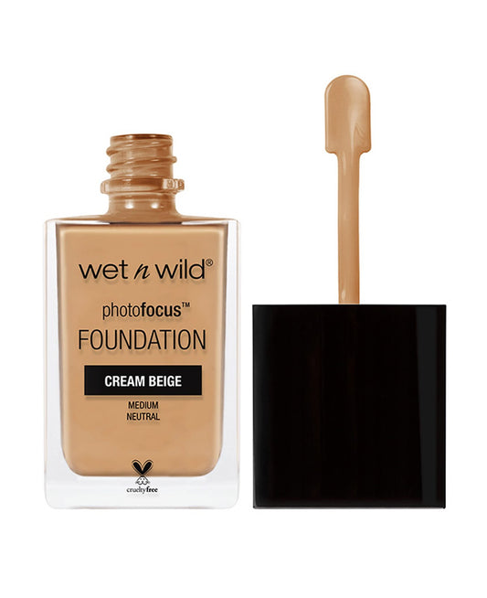 wet n wild Photo Focus Foundation, Cream Beige, 1 Fluid Ounce