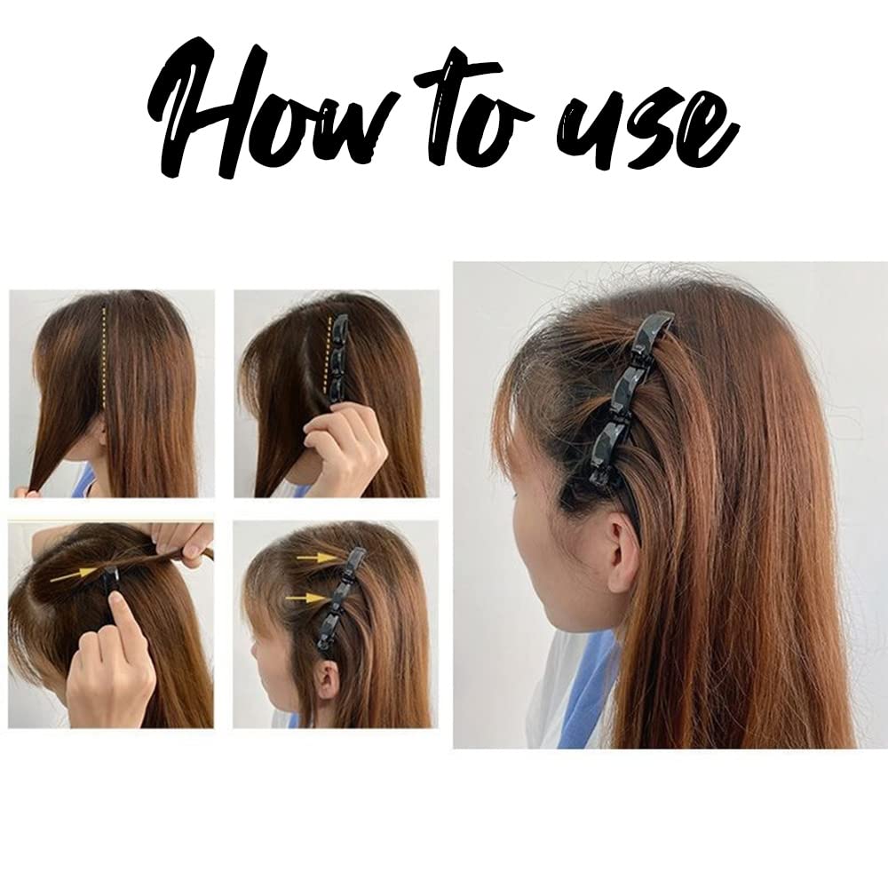 Hair Clip Sets for Women Braided Hair Clip for Girls Hair Styling Clips (Style1-2Pcs) Beauty & Personal Care Etncy Life