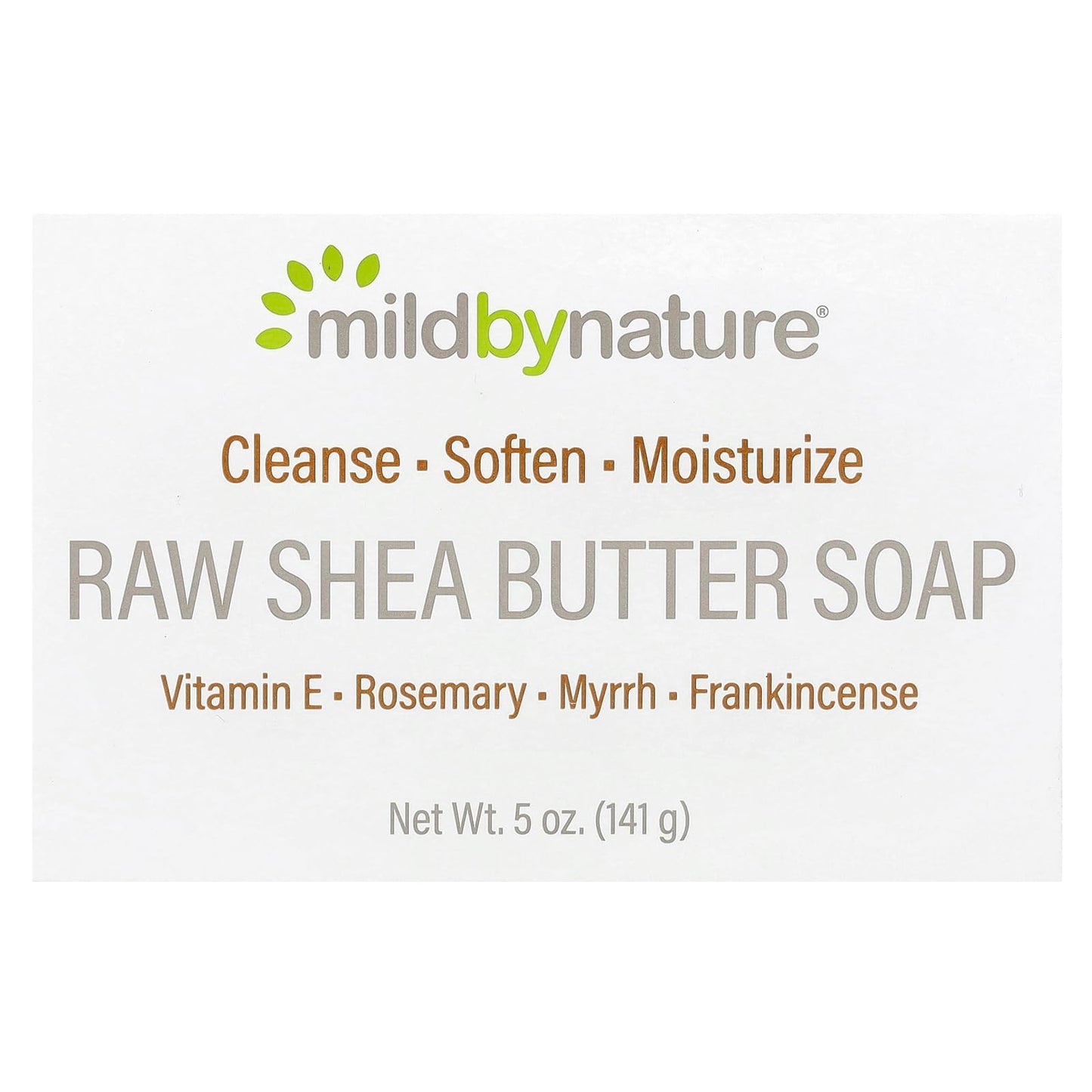 MILD BY NATURE Raw Shea Butter Bar Soap, 5 oz (141 g) Beauty & Personal Care MILD BY NATURE