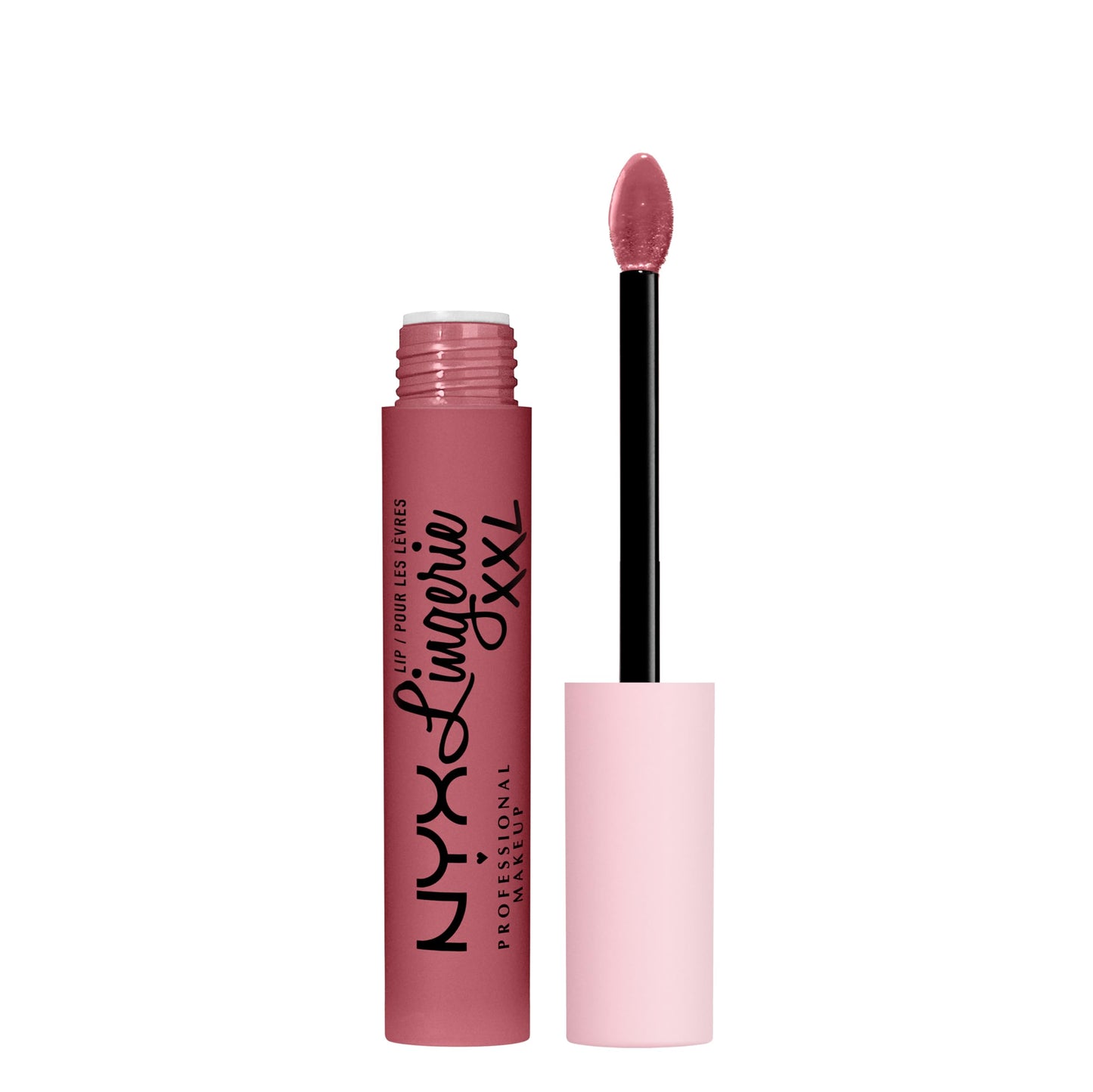 NYX PROFESSIONAL MAKEUP Lip Lingerie XXL Matte Liquid Lipstick - Flaunt It (Dusty Pink) Beauty & Personal Care NYX PROFESSIONAL MAKEUP