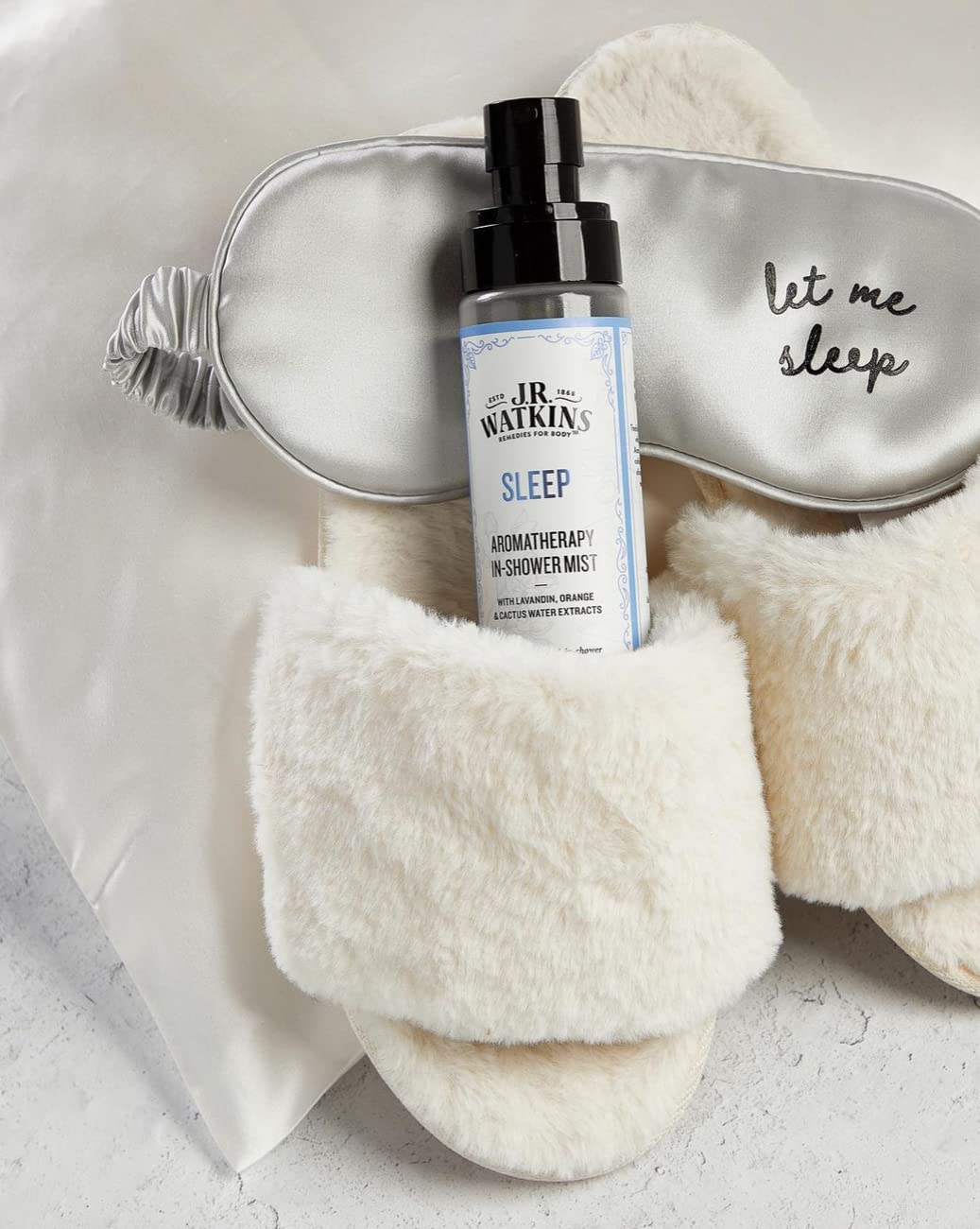 J.R. Watkins Sleep Aromatherapy in-Shower Mist, Natural Monoi & Sandalwood, 4 oz Beauty and Personal Care J.R. Watkins